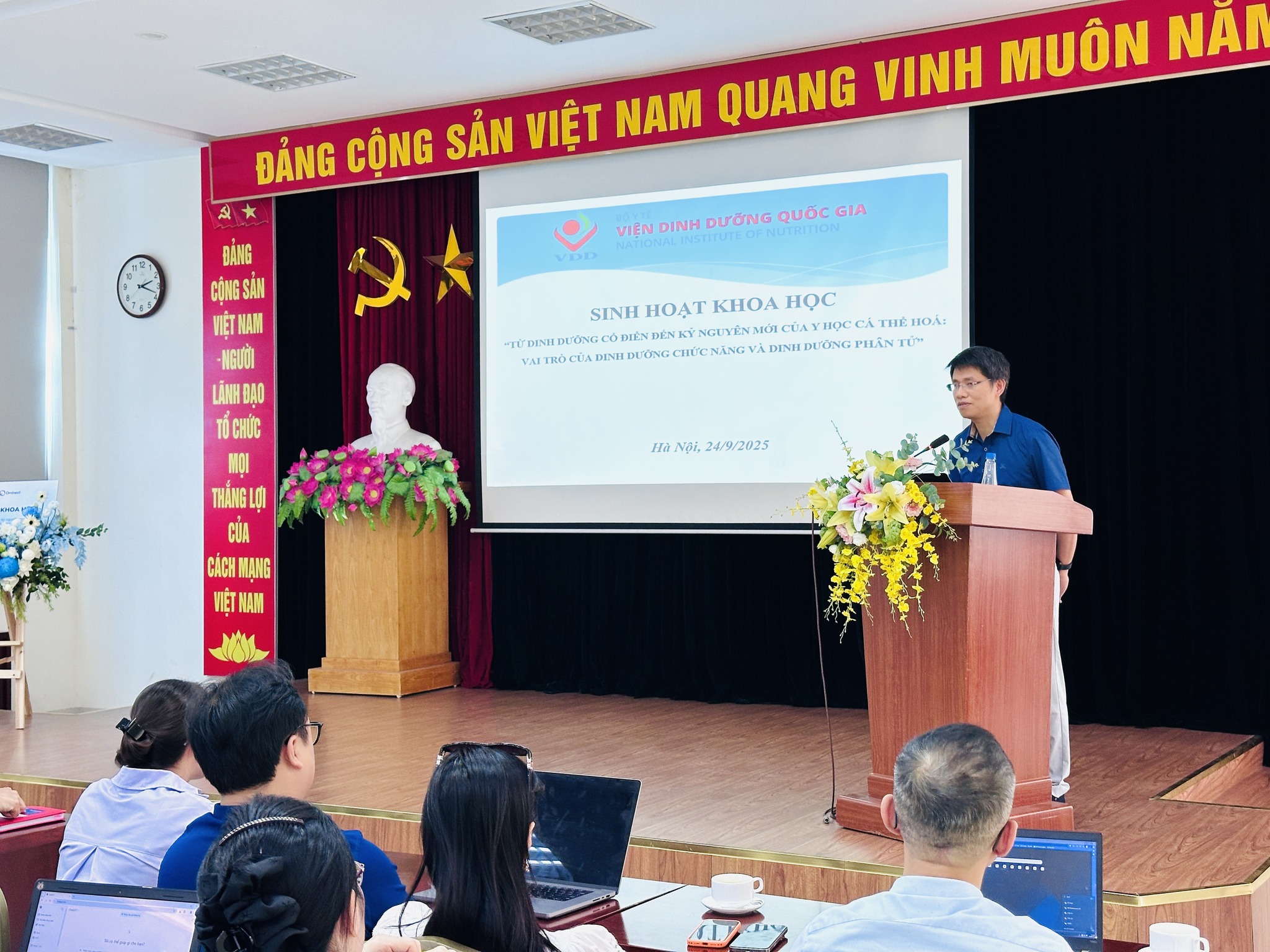 Ominext phối hợp cùng Viện Dinh dưỡng Quốc gia tổ chức hội thảo về y học cá thể hóa và dinh dưỡng phân tử.