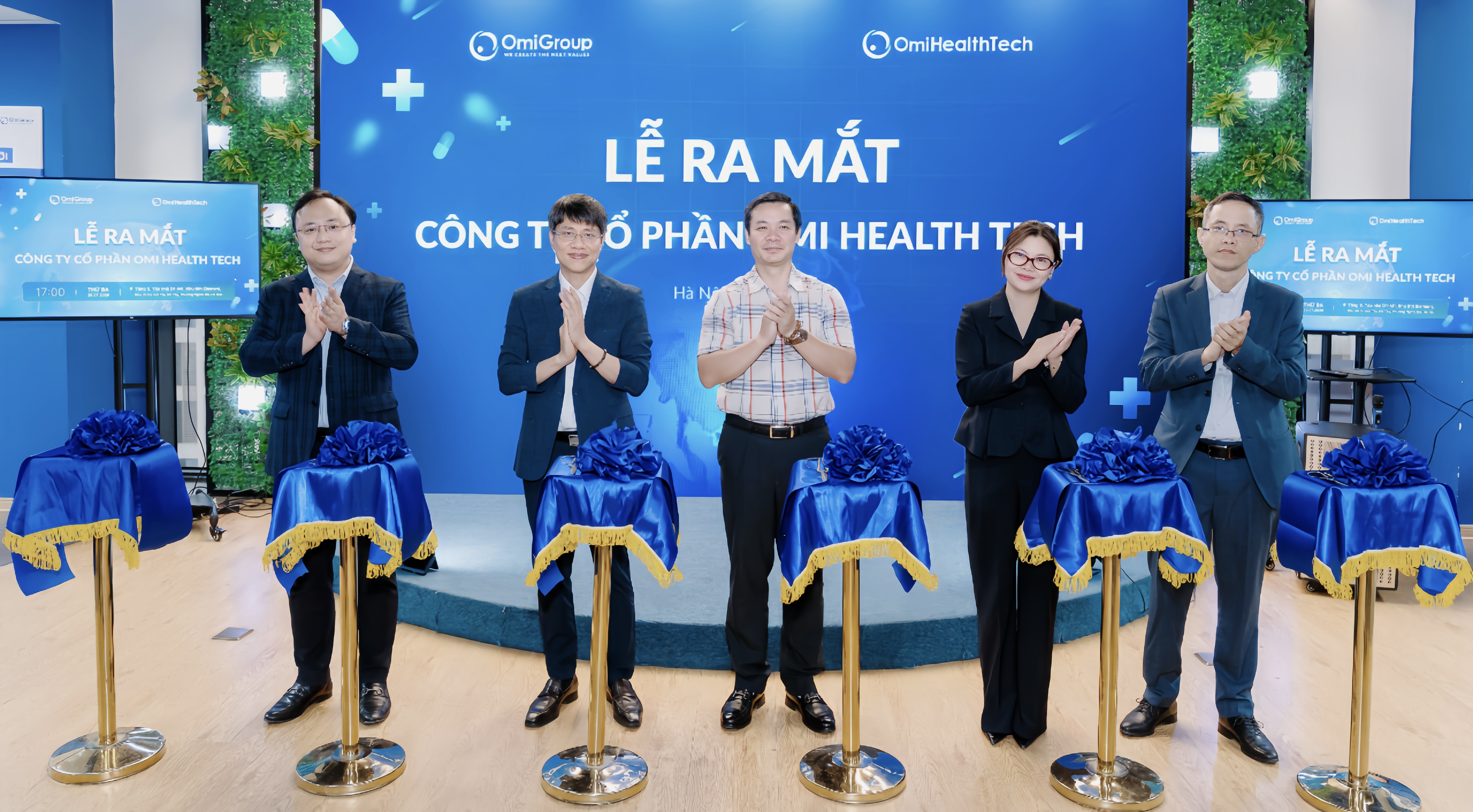 OmiGroup ra mắt Omi Health Tech, hướng tới phát triển các sản phẩm y tế số thông minh